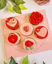 Load image into Gallery viewer, Luxury Valentine's Cupcake Gift Box
