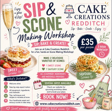 Load image into Gallery viewer, Sip &amp; Scone Class Tues 4th Aug
