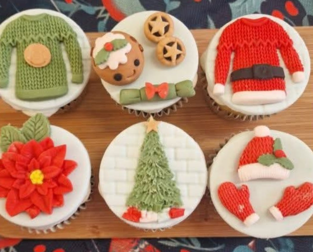 Festive Sip and Cupcake Decorating Class - Mon 22nd Dec 6-8.30pm